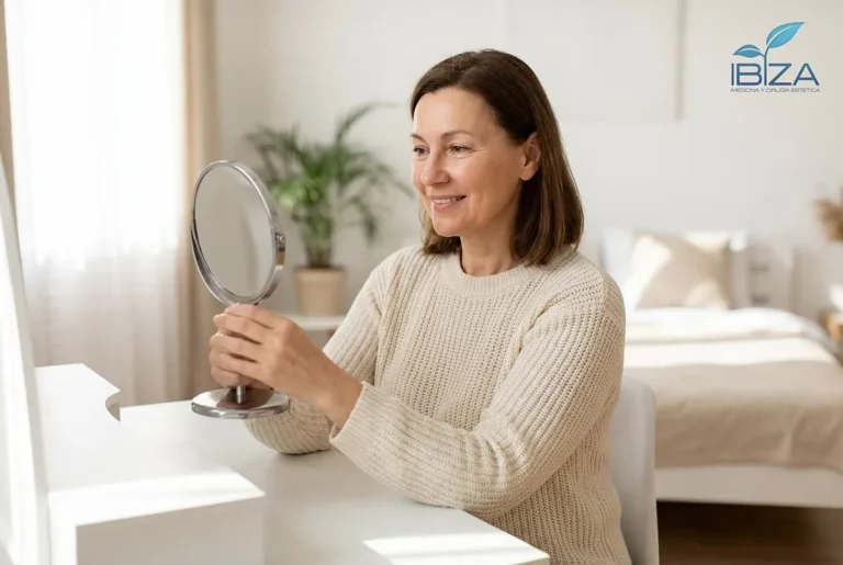 Blefaroplastia después de un mes