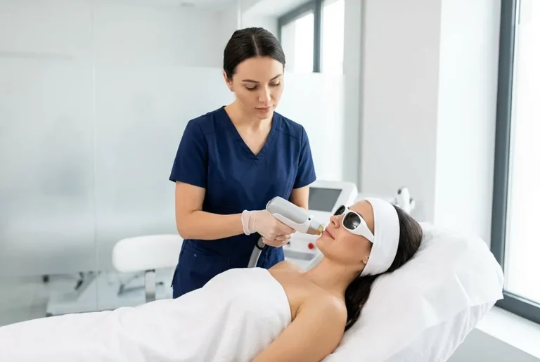 Depilación láser del labio superior para mujer