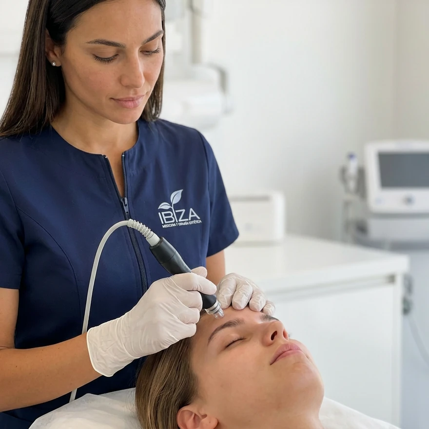 Microdermoabrasión facial